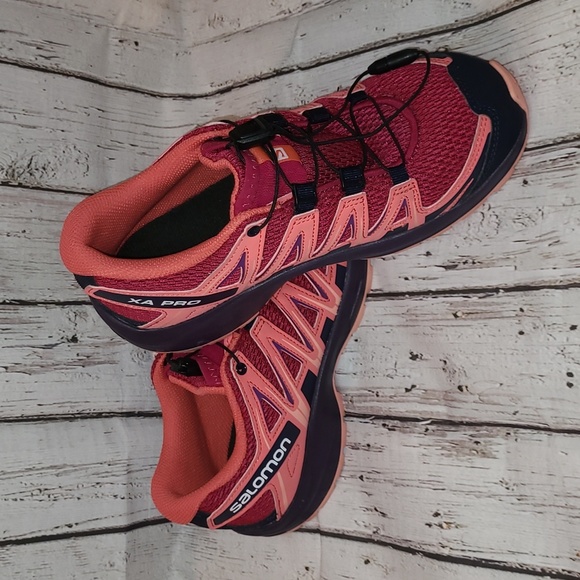 XA Pro 3D Trail Running Shoe Girl's Sz 5 - Picture 3 of 7